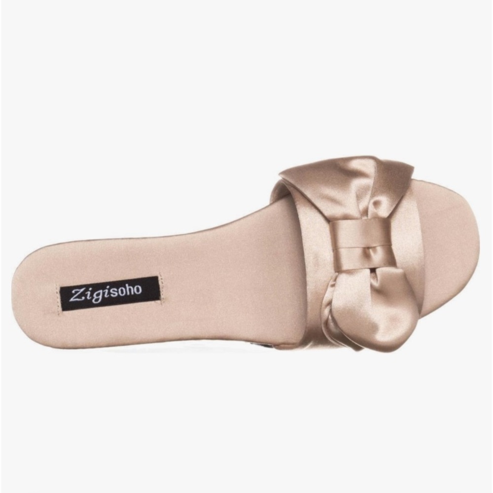 ZIGI SOHO Womens Valiant Open Toe Casual Slide Sandals